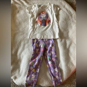 Gymboree Easter Outfit Embroidered Lift the Flap